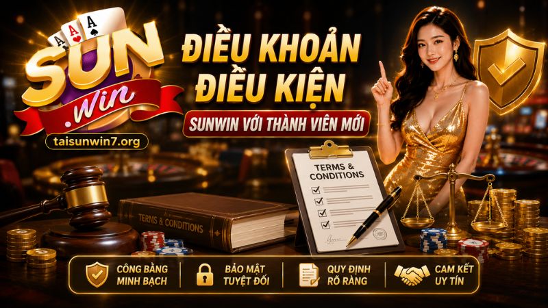 Điều khoản và điều kiện SUNWIN với thành viên mới